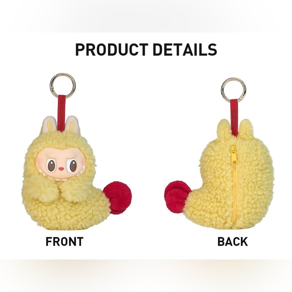 [NEW] POP MART Labubu The Monsters Wacky Mart Tempura Shrimp Earphone Case - Picture 8 of 9